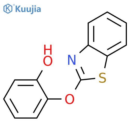 Phenol,2-(2-benzothiazolyloxy)- structure