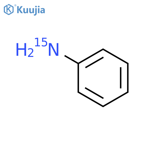Aniline-15N structure
