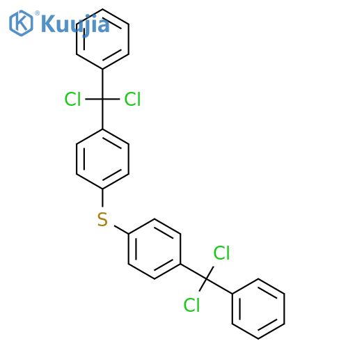 Benzene, 1,1'-thiobis[4-(dichlorophenylmethyl)- structure