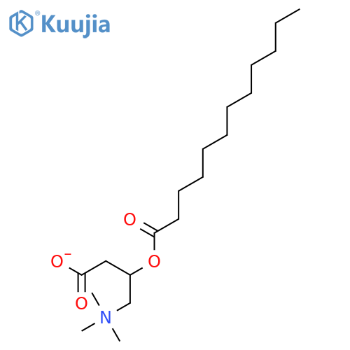Lauroyl-L-carnitine chloride structure