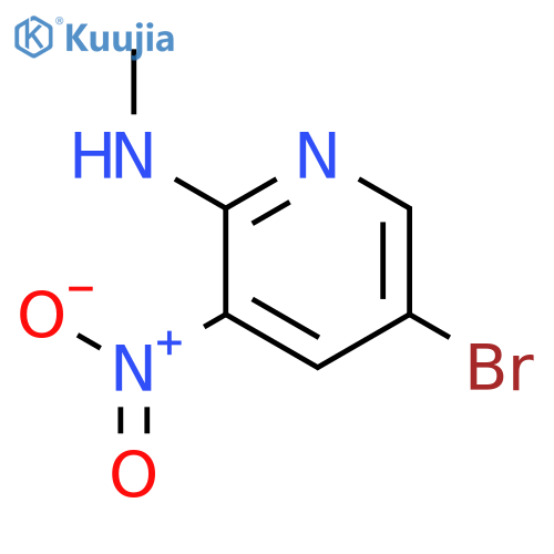 5-Bromo-N-methyl-3-nitropyridin-2-amine structure