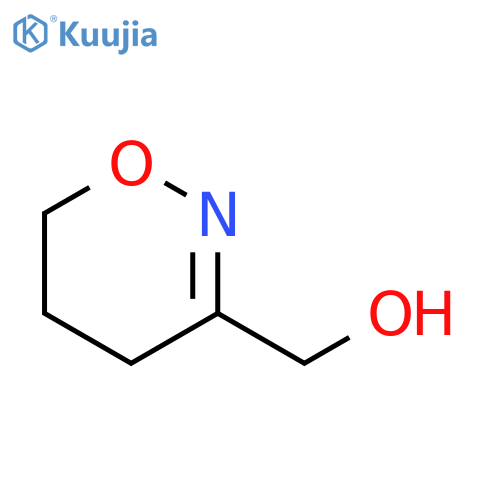 (5,6-dihydro-4H-1,2-oxazin-3-yl)methanol structure