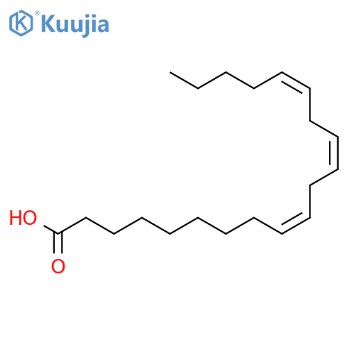 9,12,15-EICOSATRIENOIC ACID, (Z,Z,Z)- structure