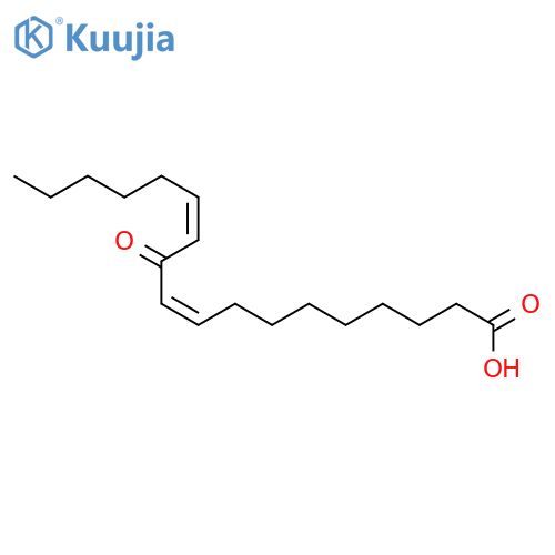 9,12-OCTADECADIENOIC ACID, 11-OXO-, (Z,Z)- structure