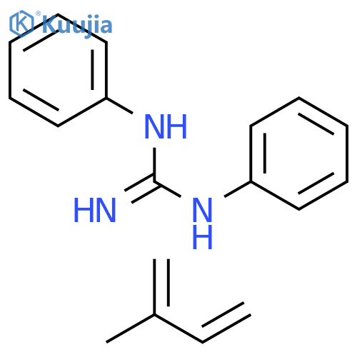 Guanidine,N,N'-diphenyl-,reactionproductswithsulfurizedcis-1,4-polyisoprene structure