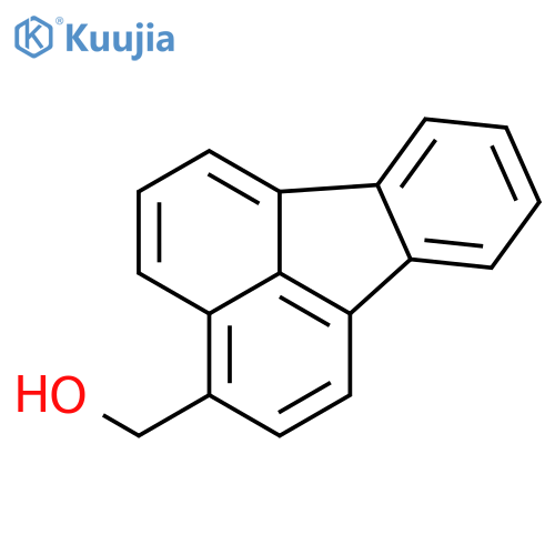 fluoranthen-3-ylmethanol structure