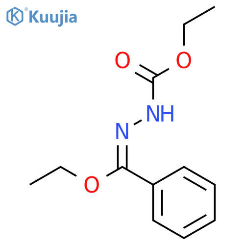 Hydrazinecarboxylic acid, (ethoxyphenylmethylene)-, ethyl ester structure