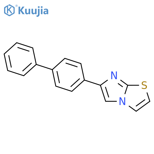 6-(biphenyl-4-yl)imidazo[2,1-b][1,3]thiazole structure