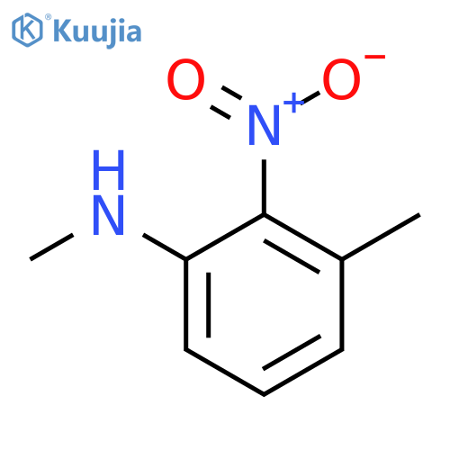 Methyl-(3-methyl-2-nitro-phenyl)-amine structure