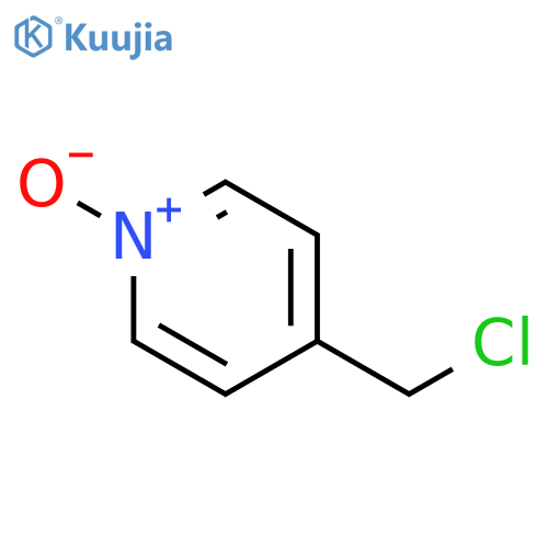 PYRIDINE, 4-(CHLOROMETHYL)-, 1-OXIDE structure
