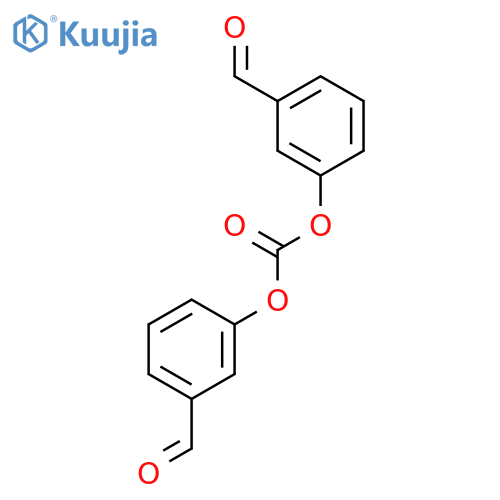 bis(3-formylphenyl) carbonate structure