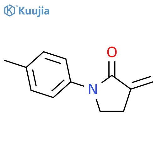 2-Pyrrolidinone,3-methylene-1-(4-methylphenyl)- structure