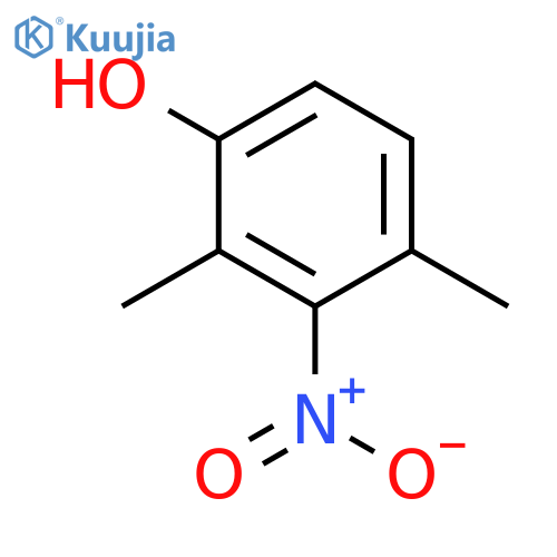 2,4-Dimethyl-3-nitrophenol structure