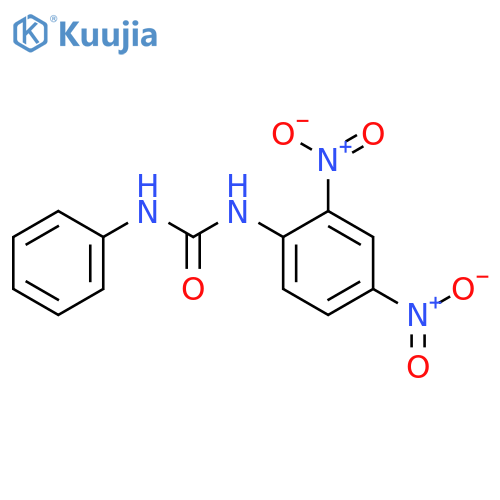 1-(2,4-dinitrophenyl)-3-phenylurea structure