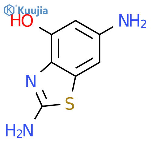 4-Benzothiazolol,2,6-diamino- structure