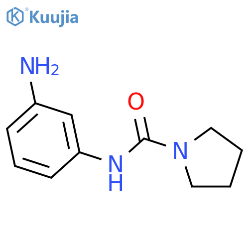 N-(3-Aminophenyl)pyrrolidine-1-carboxamide structure
