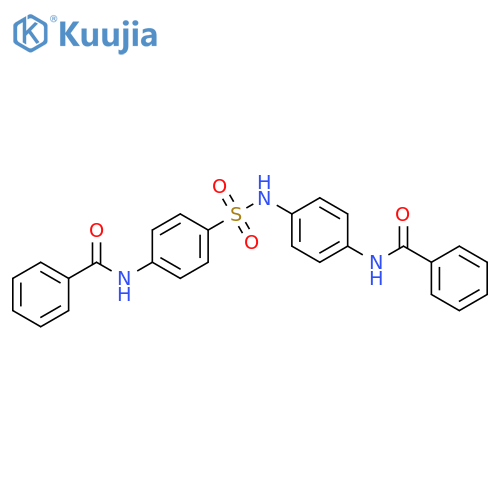 Benzamide, N-[4-[[[4-(benzoylamino)phenyl]amino]sulfonyl]phenyl]- structure