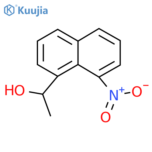 1-(8-Nitronaphthalen-1-yl)ethanol structure