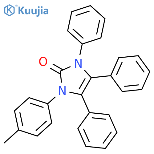 2H-Imidazol-2-one, 1,3-dihydro-1-(4-methylphenyl)-3,4,5-triphenyl- structure