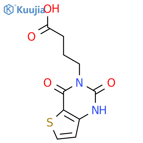 4-(2,4-Dioxo-1,4-dihydrothieno3,2-d-pyrimidin-3(2H)-yl)butanoic acid structure