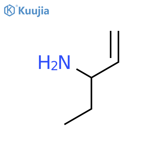 Pent-1-en-3-amine structure