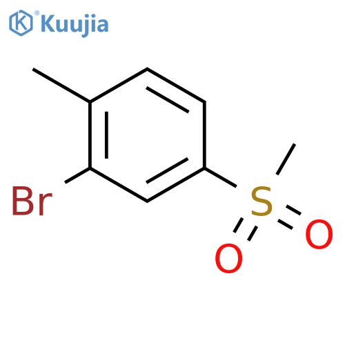 2-Bromo-4-(methylsulfonyl)toluene structure