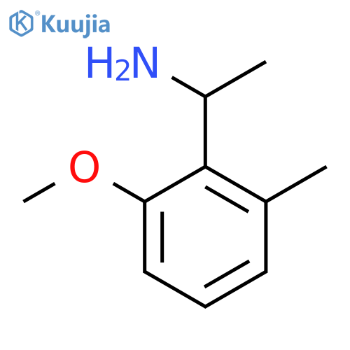 (1S)-1-(2-methoxy-6-methylphenyl)ethan-1-amine structure