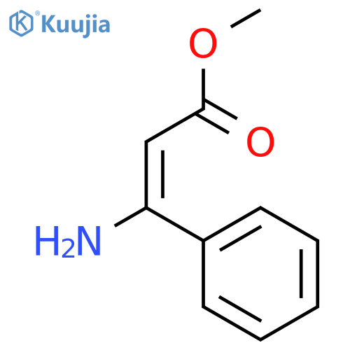 Methyl 3-amino-3-phenylacrylate structure