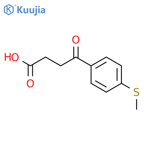 3-(4-Methylthiobenzoyl)propionic acid structure