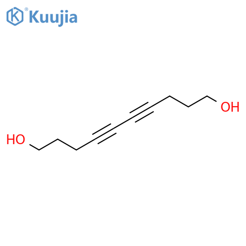 4,6-Decadiyn-1,10-diol structure