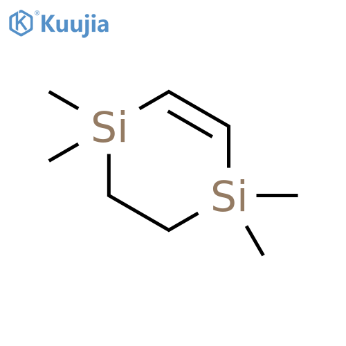 1,4-DISILACYCLOHEX-2-ENE, 1,1,4,4-TETRAMETHYL- structure
