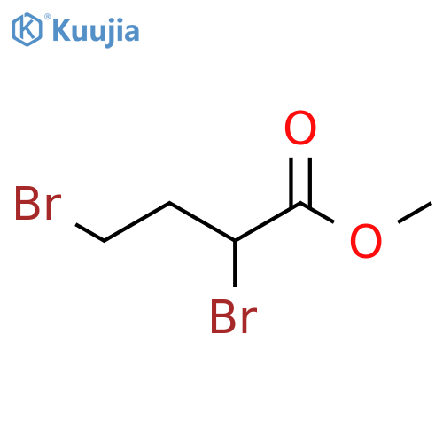 Methyl 2,4-dibromobutanoate structure
