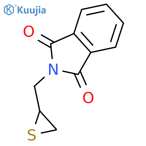 1H-ISOINDOLE-1,3(2H)-DIONE, 2-(THIIRANYLMETHYL)- structure