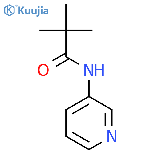 2,2-dimethyl-N-(pyridin-3-yl)propanamide structure