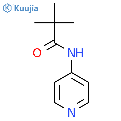 2,2-dimethyl-N-(pyridin-4-yl)propanamide structure