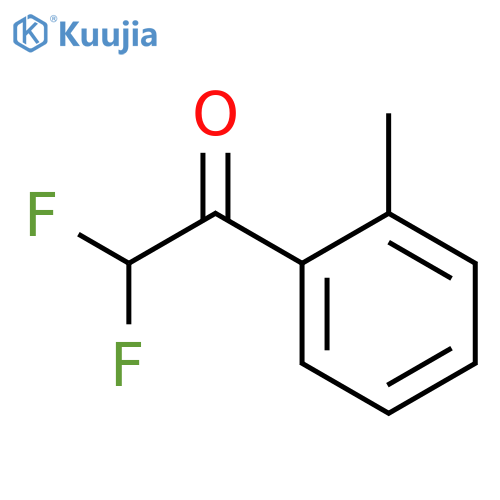 2,2-difluoro-1-(2-methylphenyl)ethan-1-one structure