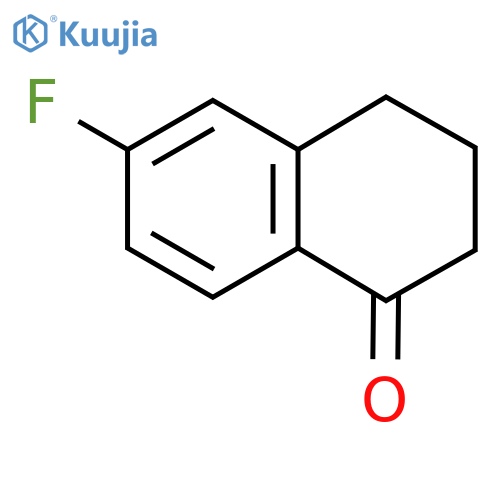 6-fluoro-1,2,3,4-tetrahydronaphthalen-1-one structure
