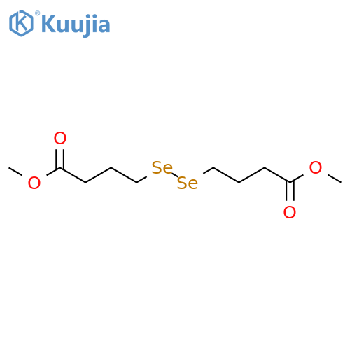 BUTANOIC ACID, 4,4'-DISELENOBIS-, DIMETHYL ESTER structure
