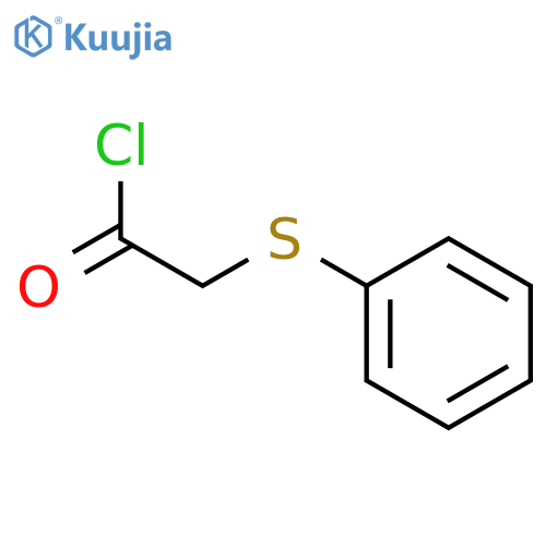 (phenylthio)acetyl chloride structure
