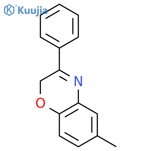 2H-1,4-Benzoxazine, 6-methyl-3-phenyl- structure