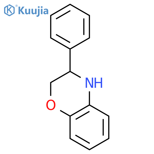 3-phenyl-3,4-dihydro-2H-1,4-benzoxazine structure