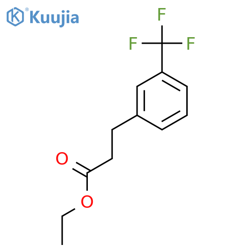 Ethyl 3-3-(trifluoromethyl)phenylpropanoate structure