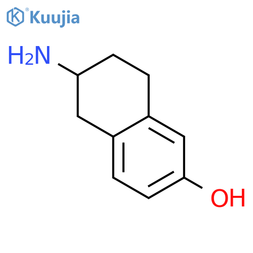 6-amino-5,6,7,8-tetrahydronaphthalen-2-ol structure