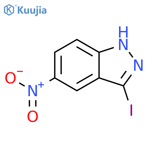3-Iodo-5-nitro-1H-indazole structure