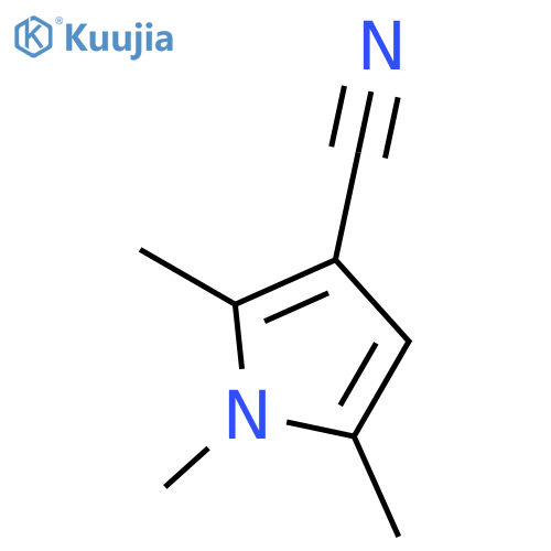 1,2,5-Trimethyl-1H-pyrrole-3-carbonitrile structure