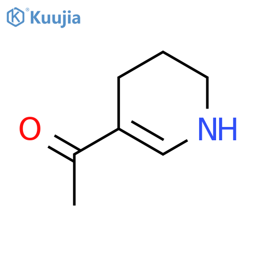 1-(1,4,5,6-tetrahydropyridin-3-yl)ethan-1-one structure