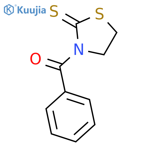 3-Benzoylthiazolidine-2-thione structure