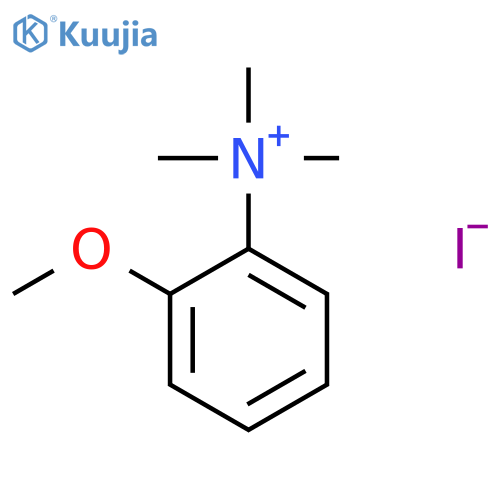 Benzenaminium,2-methoxy-N,N,N-trimethyl-, iodide (1:1) structure