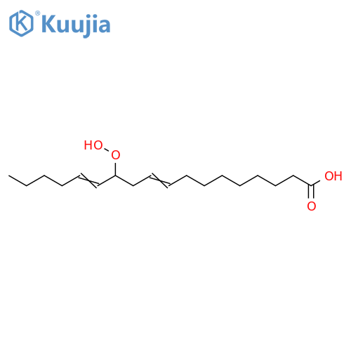 9,13-Octadecadienoic acid, 12-hydroperoxy- structure