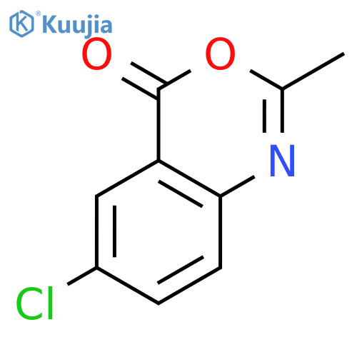6-chloro-2-methyl-4H-3,1-benzoxazin-4-one structure